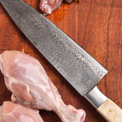 Mirage Series 5 Piece Hand-Made Damascus Chef Set