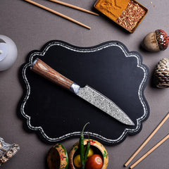 Akatsuki Series™ VG 10 Steel 12-Piece Handmade Damascus Chef Set for Culinary Mastery