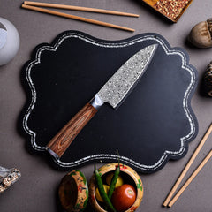 Akatsuki Series™ VG 10 Steel 12-Piece Handmade Damascus Chef Set for Culinary Mastery