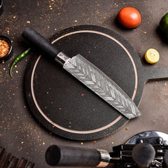 Handmade Damascus Chef Knife Set - Vanguard Series™ VG 10 Steel - 8 Piece Kitchen Set - Custom Kitchen Gift